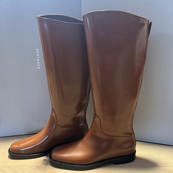 EVERLANE THE RIDING BOOT RUM SIZE 9 - Picture 7 of 11